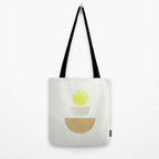 Balancing Shapes NO.1 | Neon Tote Bag Gallery Image 2