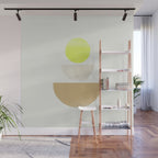 Balancing Shapes NO.1 | Neon Wall Mural Gallery Image 1
