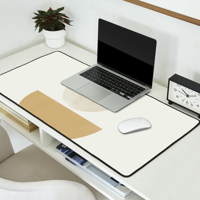 Balancing Shapes NO.1 | Neon Desk Mat Gallery Image 2