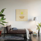 Balancing Shapes NO.1 | Neon Wood Wall Art Gallery Image 2
