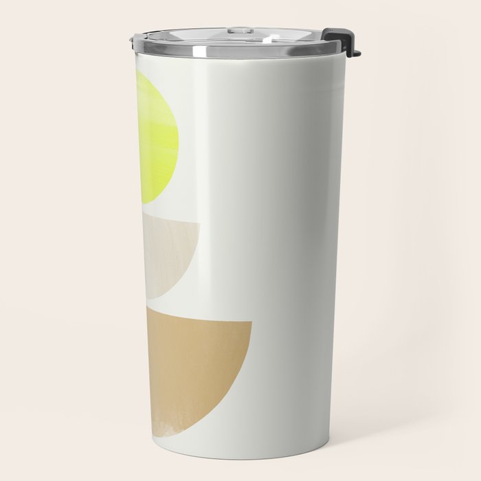 Balancing Shapes NO.1 | Neon Travel Mug Gallery Image 2