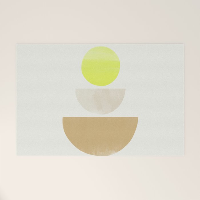 Balancing Shapes NO.1 | Neon Welcome Mat Gallery Image 1