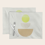 Balancing Shapes NO.1 | Neon Placemat Gallery Image 1