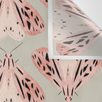 butterfly watercolor Wall Tapestry Gallery Image 3