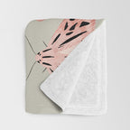 butterfly watercolor Throw Blanket Gallery Image 3