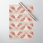 butterfly watercolor Wrapping Paper Gallery Image 1