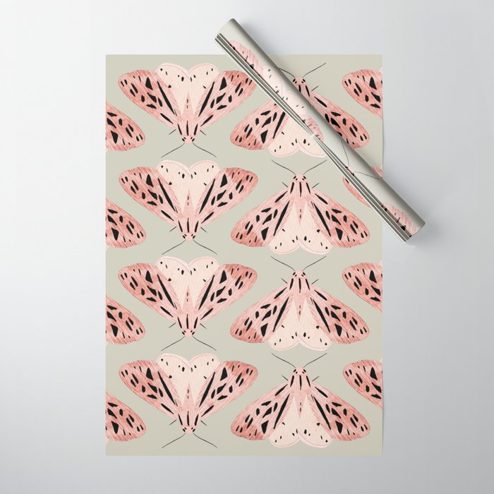 butterfly watercolor Wrapping Paper Gallery Image 1