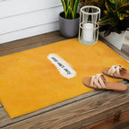 Good Vibes Only: Yellow Canvas Edition Outdoor Rug Gallery Image 2