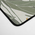 Wildflowers and Butterflies, Floral Prints, Yellow and Blue Desk Mat Gallery Image 4