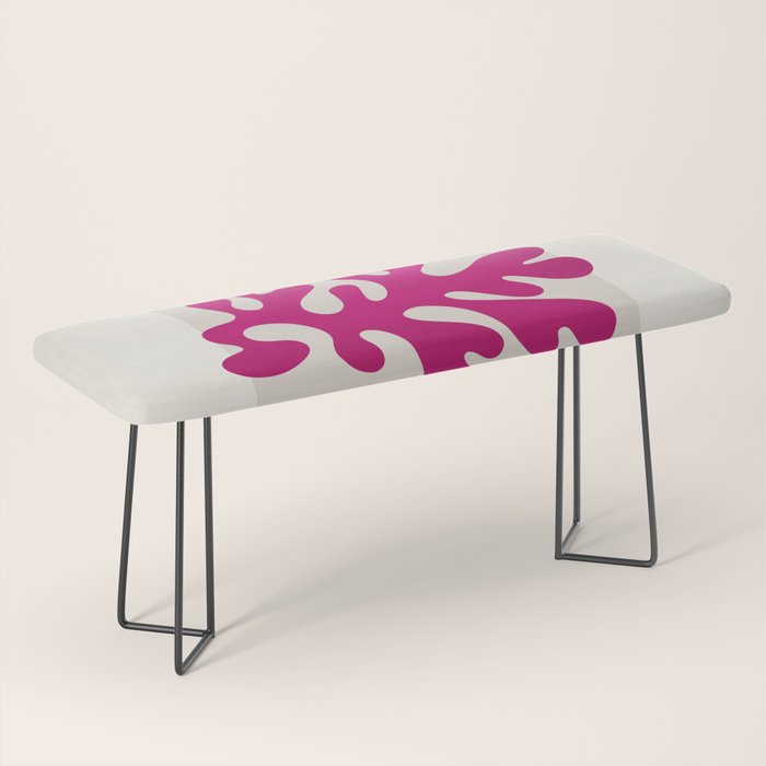 Wine: Matisse Color Series II | Mid-Century Edition Bench Gallery Image 1