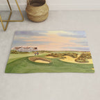 Kiawah Island Ocean Golf Course Rug Gallery Image 1