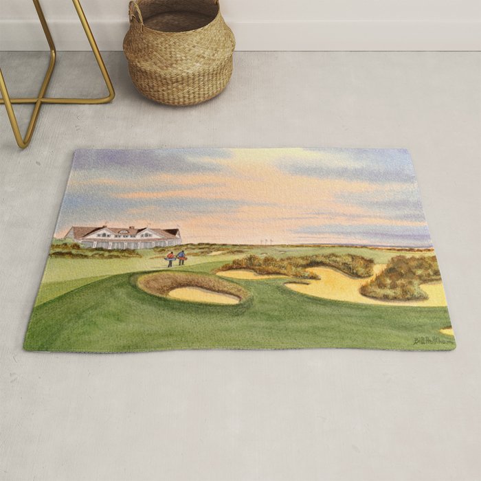 Kiawah Island Ocean Golf Course Rug Gallery Image 1