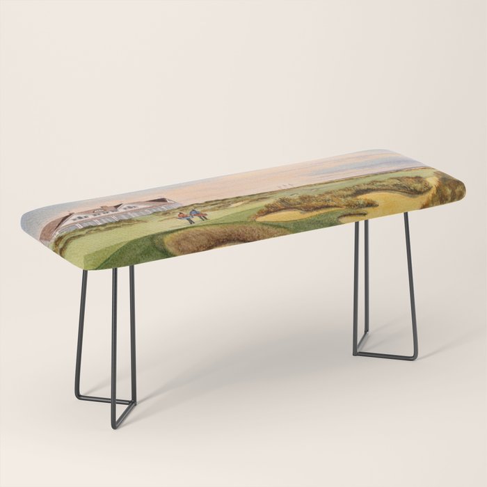 Kiawah Island Ocean Golf Course Bench Gallery Image 1