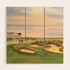 Kiawah Island Ocean Golf Course Wood Wall Art Gallery Image 1