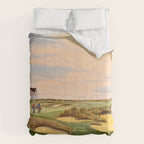Kiawah Island Ocean Golf Course Comforter Gallery Image 6