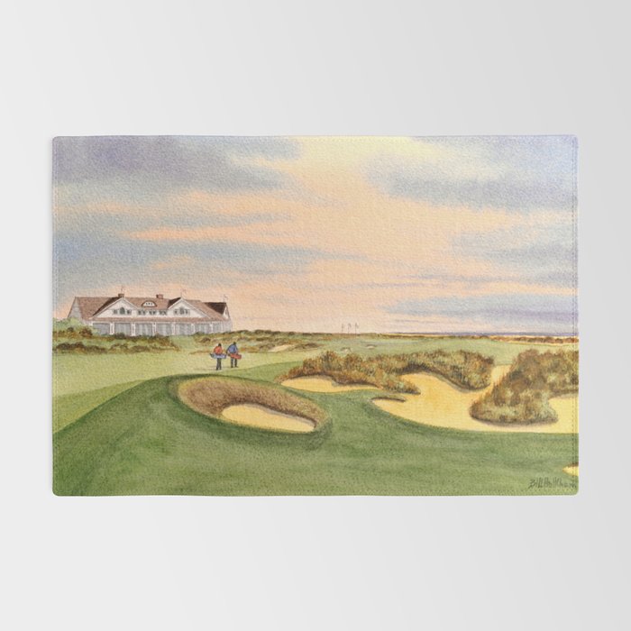 Kiawah Island Ocean Golf Course Rug Gallery Image 2