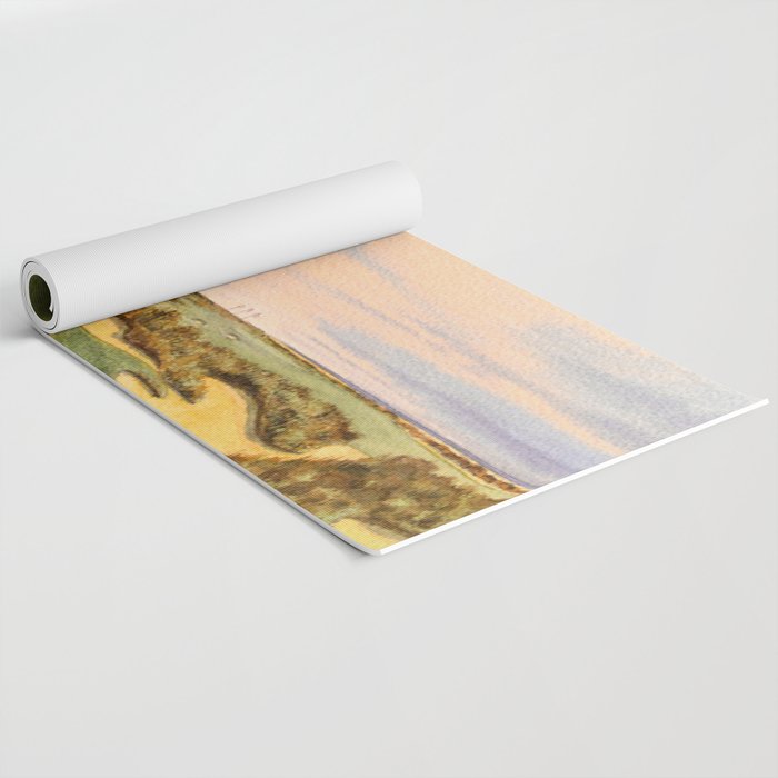 Kiawah Island Ocean Golf Course Yoga Mat Gallery Image 2