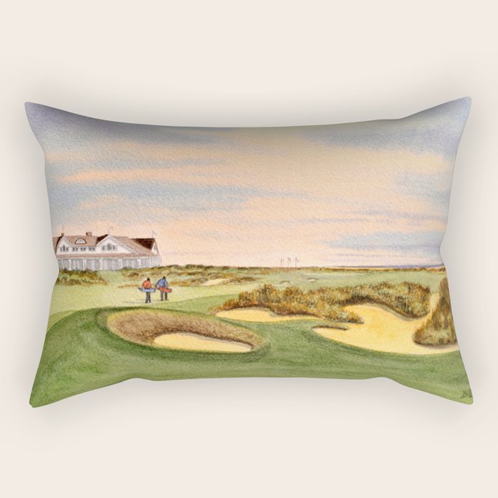 Kiawah Island Ocean Golf Course Rectangular Pillow Gallery Image 1