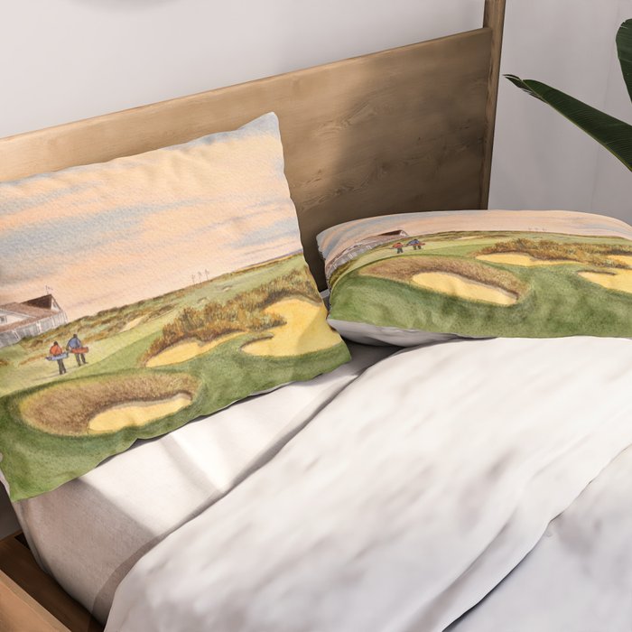 Kiawah Island Ocean Golf Course Pillow Sham Gallery Image 2