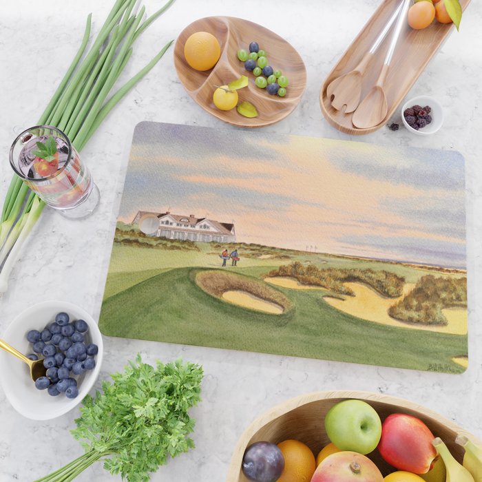 Kiawah Island Ocean Golf Course Cutting Board Gallery Image 2