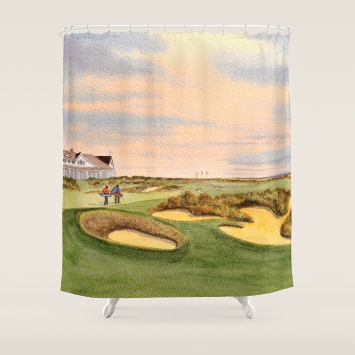 Kiawah Island Ocean Golf Course Shower Curtain Gallery Image 1