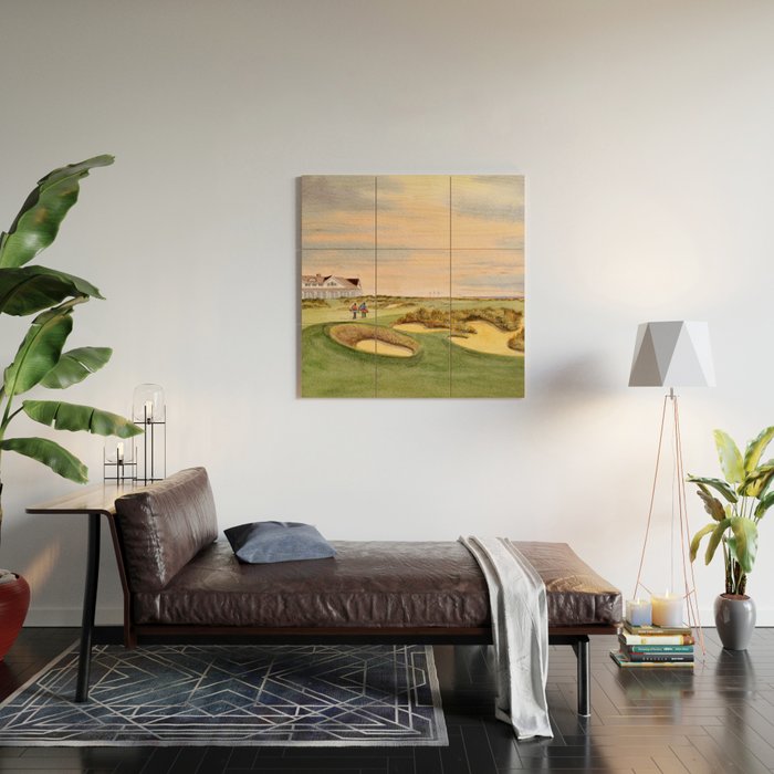 Kiawah Island Ocean Golf Course Wood Wall Art Gallery Image 2