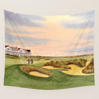 Kiawah Island Ocean Golf Course Wall Tapestry Gallery Image 4