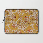 70s Floral Pattern Laptop Sleeve Gallery Image 1