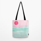 Really - 80s style throwback sunset sunrise west coast socal vibes surfing beach vacation Tote Bag Gallery Image 2