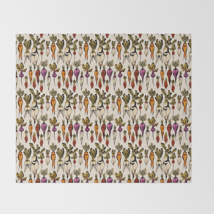 Root vegetables Throw Blanket Gallery Image 2