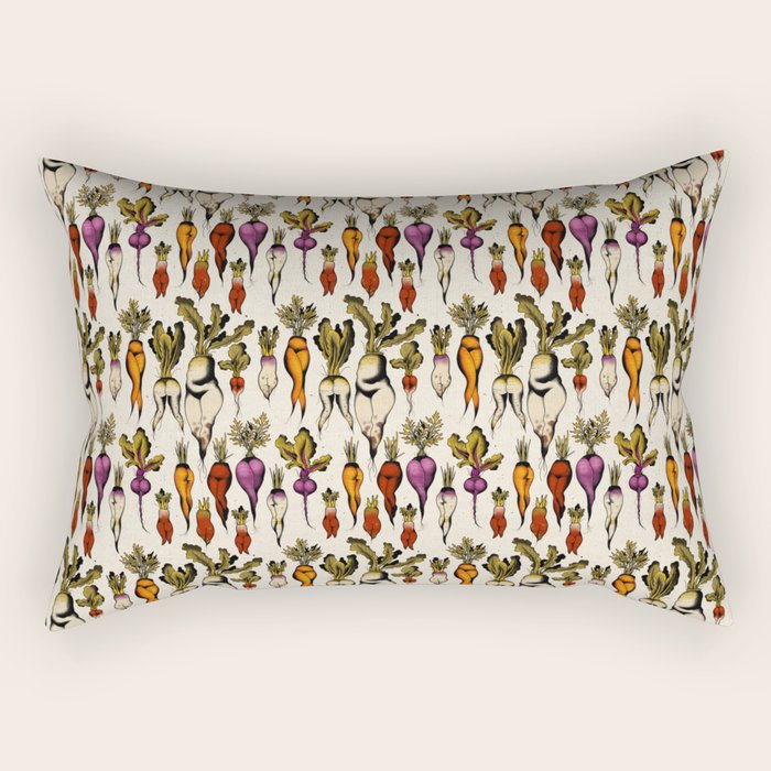 Root vegetables Rectangular Pillow Gallery Image 2