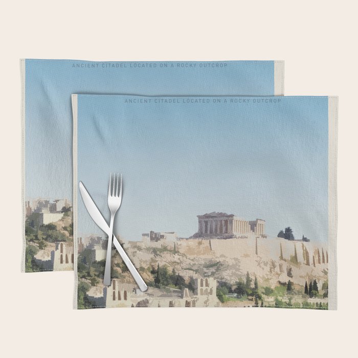 Visit The Acropolis Placemat Gallery Image 1