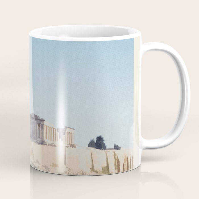 Visit The Acropolis Coffee Mug Gallery Image 1