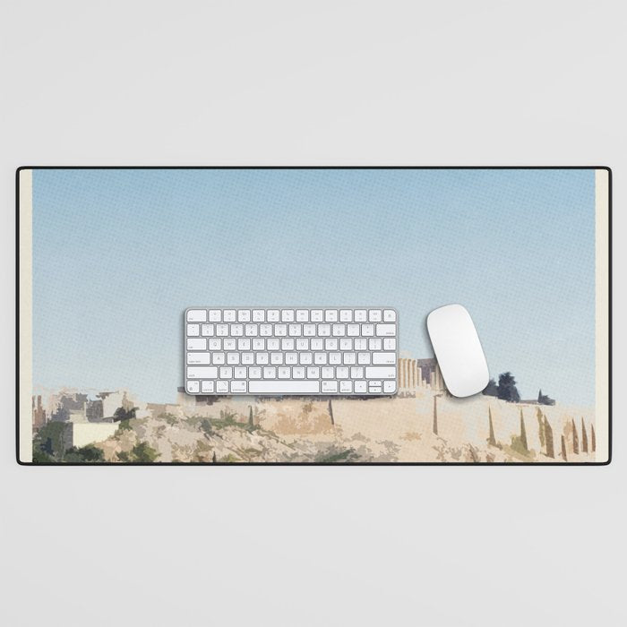 Visit The Acropolis Desk Mat Gallery Image 1