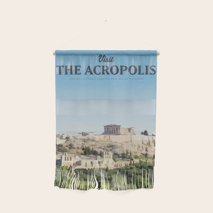 Visit The Acropolis Wall Hanging Gallery Image 1