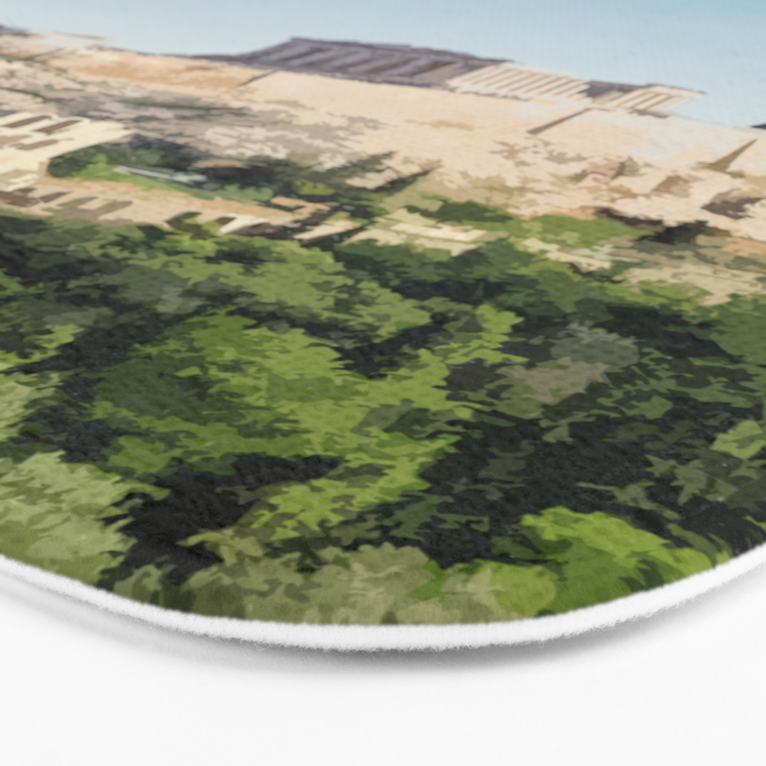 Visit The Acropolis Bath Mat Gallery Image 3