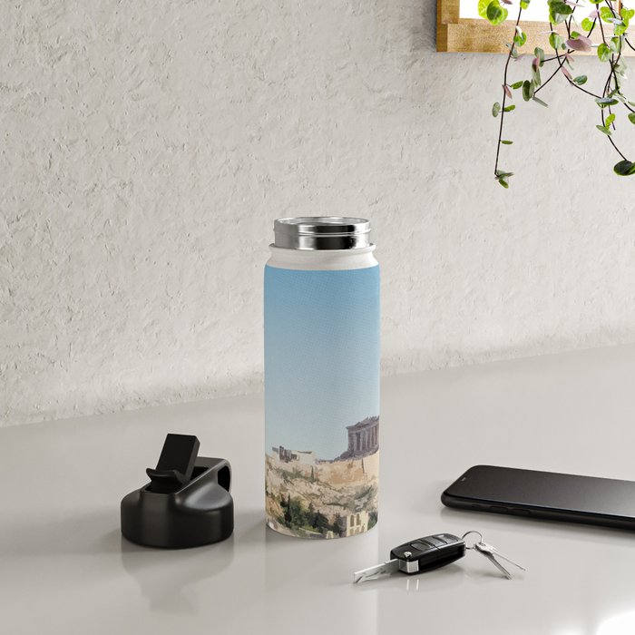 Visit The Acropolis Water Bottle Gallery Image 4