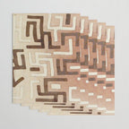 Kuba Congo Central African Wraparound Skirt Print 1 Wrapping Paper Gallery Image 3