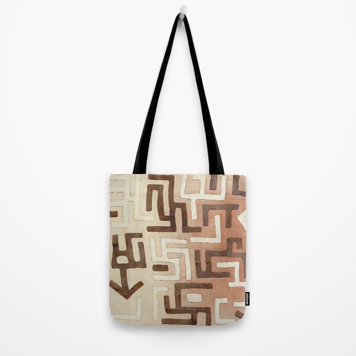 Kuba Congo Central African Wraparound Skirt Print 1 Tote Bag Gallery Image 2