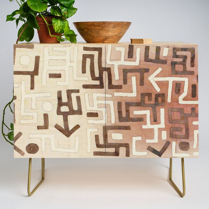 Kuba Congo Central African Wraparound Skirt Print 1 Credenza Gallery Image 1