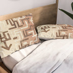 Kuba Congo Central African Wraparound Skirt Print 1 Pillow Sham Gallery Image 2