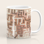 Kuba Congo Central African Wraparound Skirt Print 1 Coffee Mug Gallery Image 1