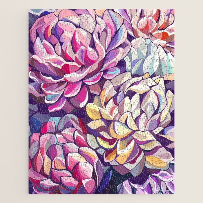 Peonies Jigsaw Puzzle Gallery Image 1