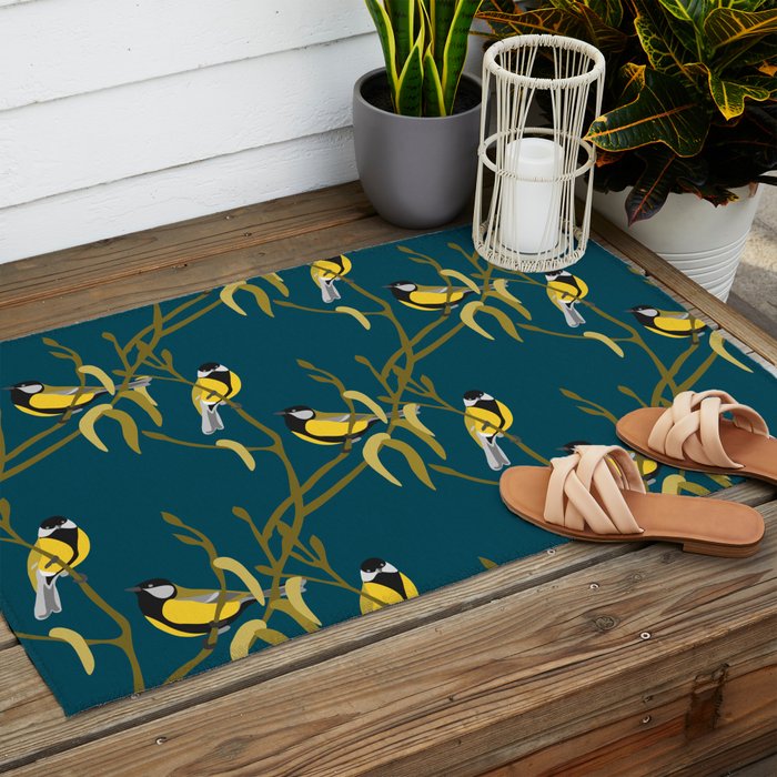 view in the garden Outdoor Rug Gallery Image 2