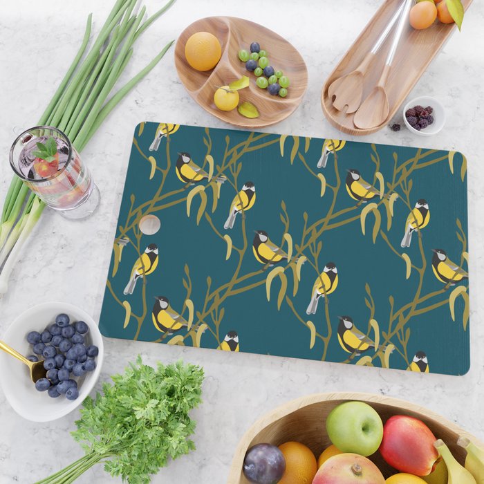 view in the garden Cutting Board Gallery Image 2
