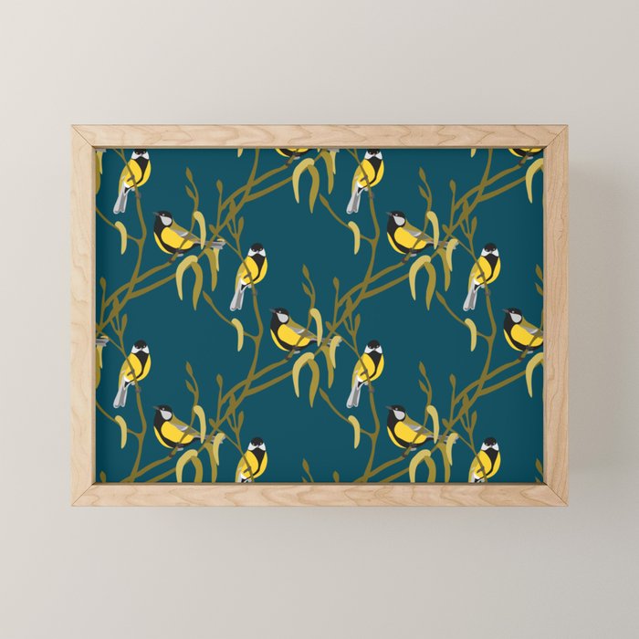 view in the garden Mini Art Print Gallery Image 1