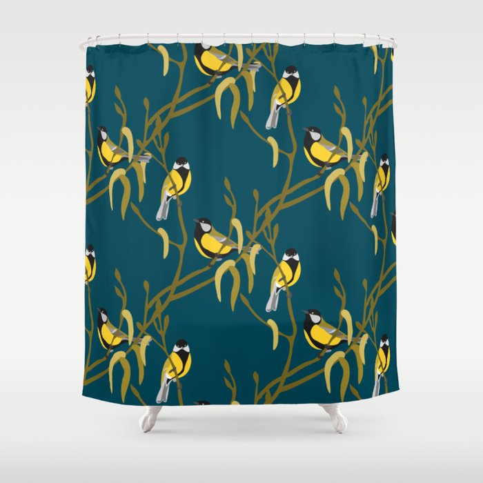 view in the garden Shower Curtain Gallery Image 1