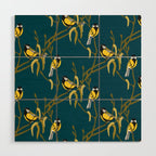 view in the garden Wood Wall Art Gallery Image 1