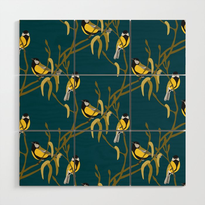 view in the garden Wood Wall Art Gallery Image 1