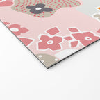 City life botanical park pearl pink Welcome Mat Gallery Image 2